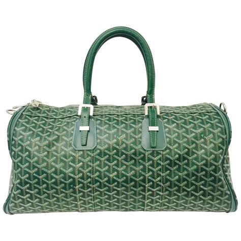 goyard travel bag green|Goyard most expensive bag.